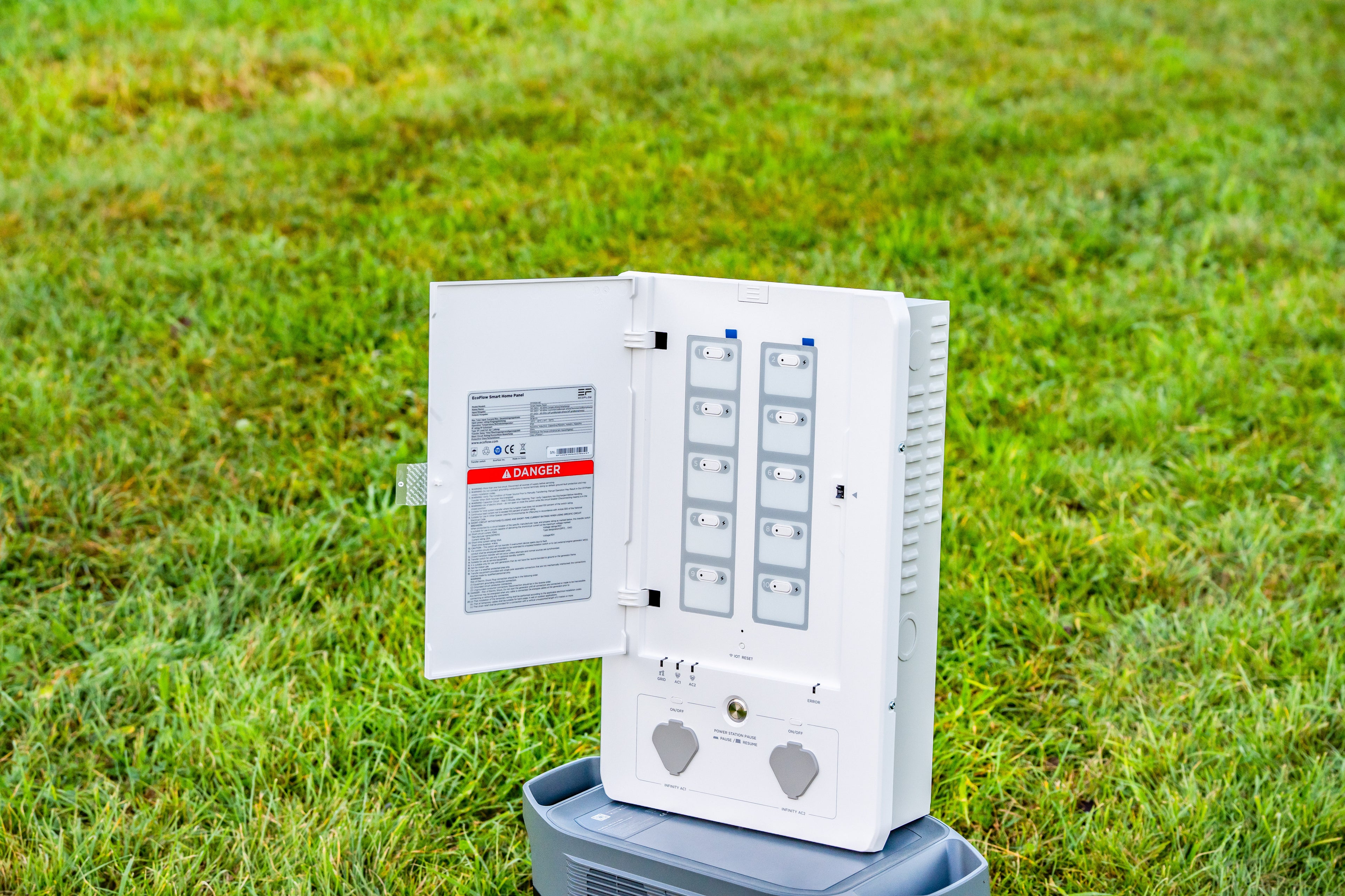 EcoFlow Smart Home Panel Combo mit Relais-Modulen