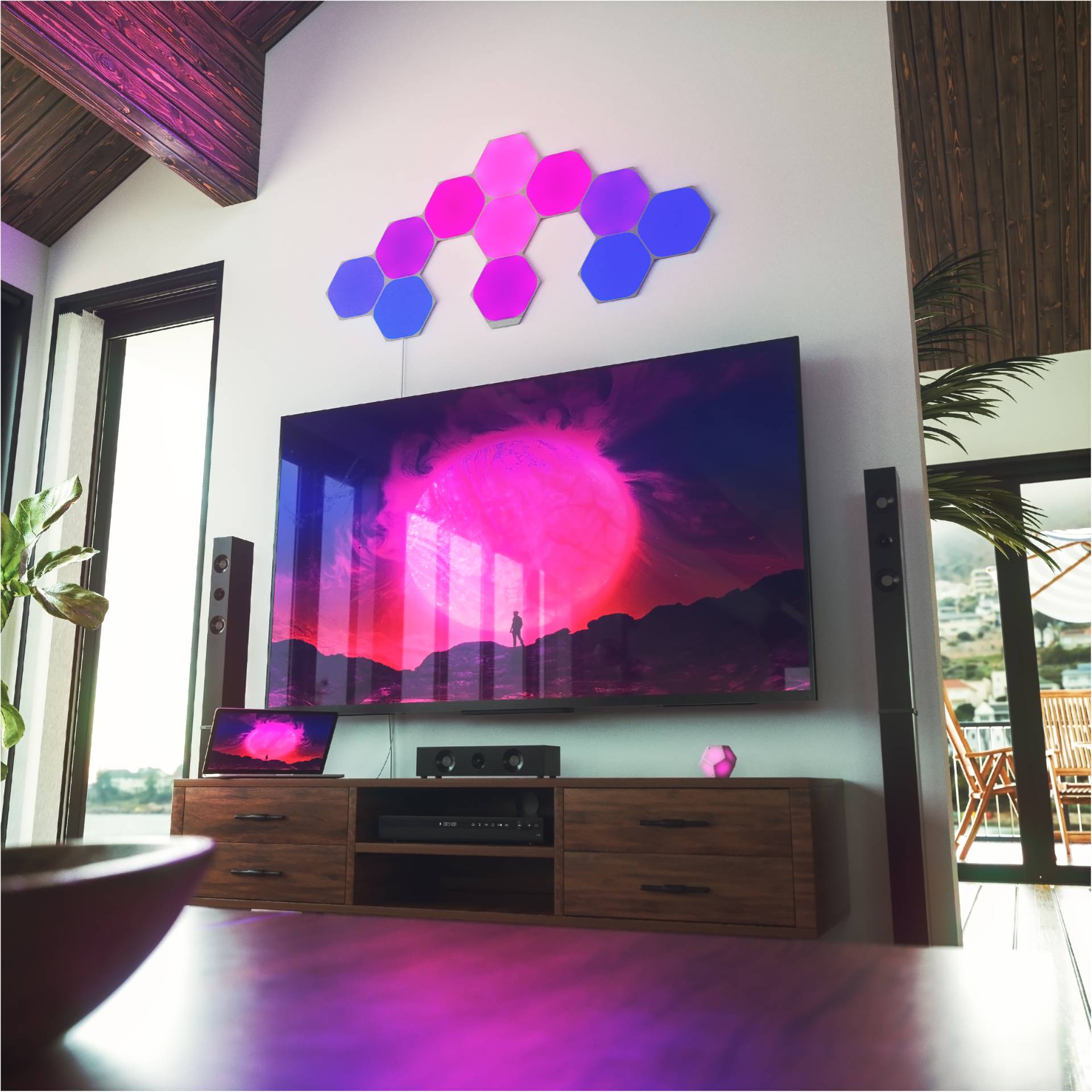 Nanoleaf Nanoleaf Shapes Hexagons – Lichtpanele – Bild 2