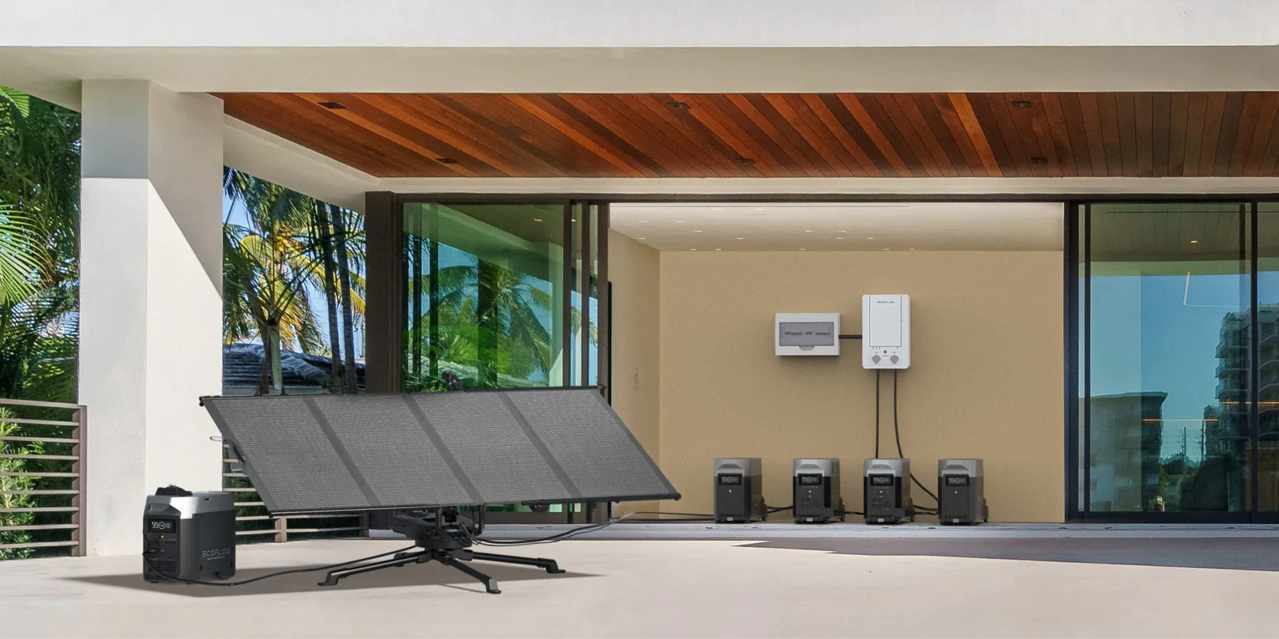 EcoFlow Smart Home Panel Combo mit Relais-Modulen