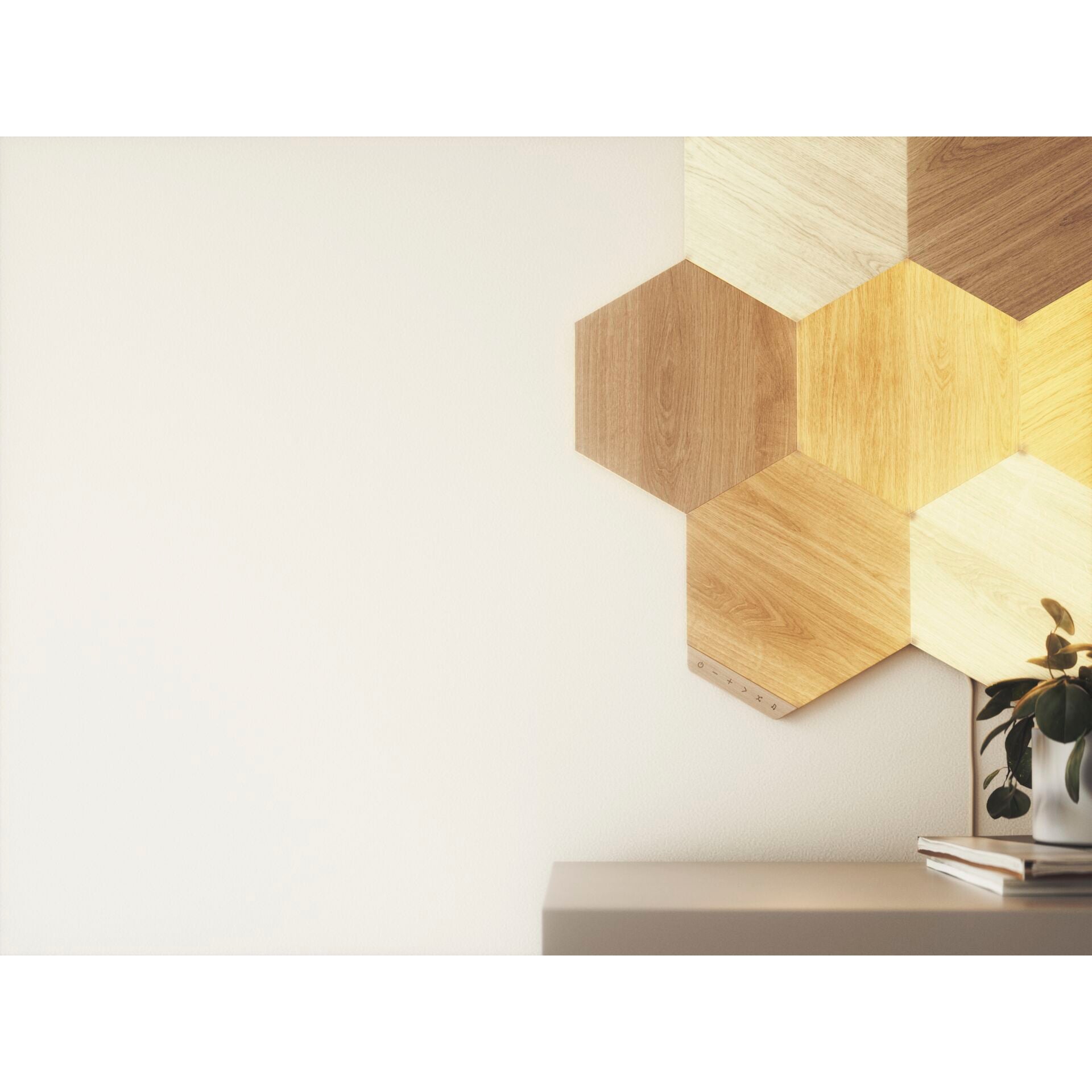 Nanoleaf Nanoleaf Elements Hexagon Wood – Lichtpanele – Bild 7