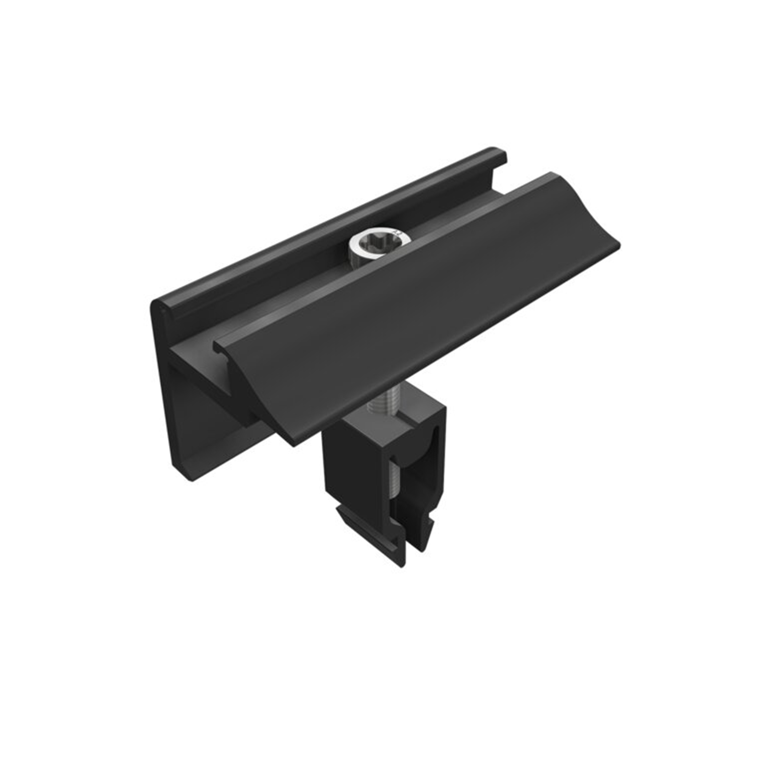 SL Rack Endklemme Vario, schwarz eloxiert 96112-00