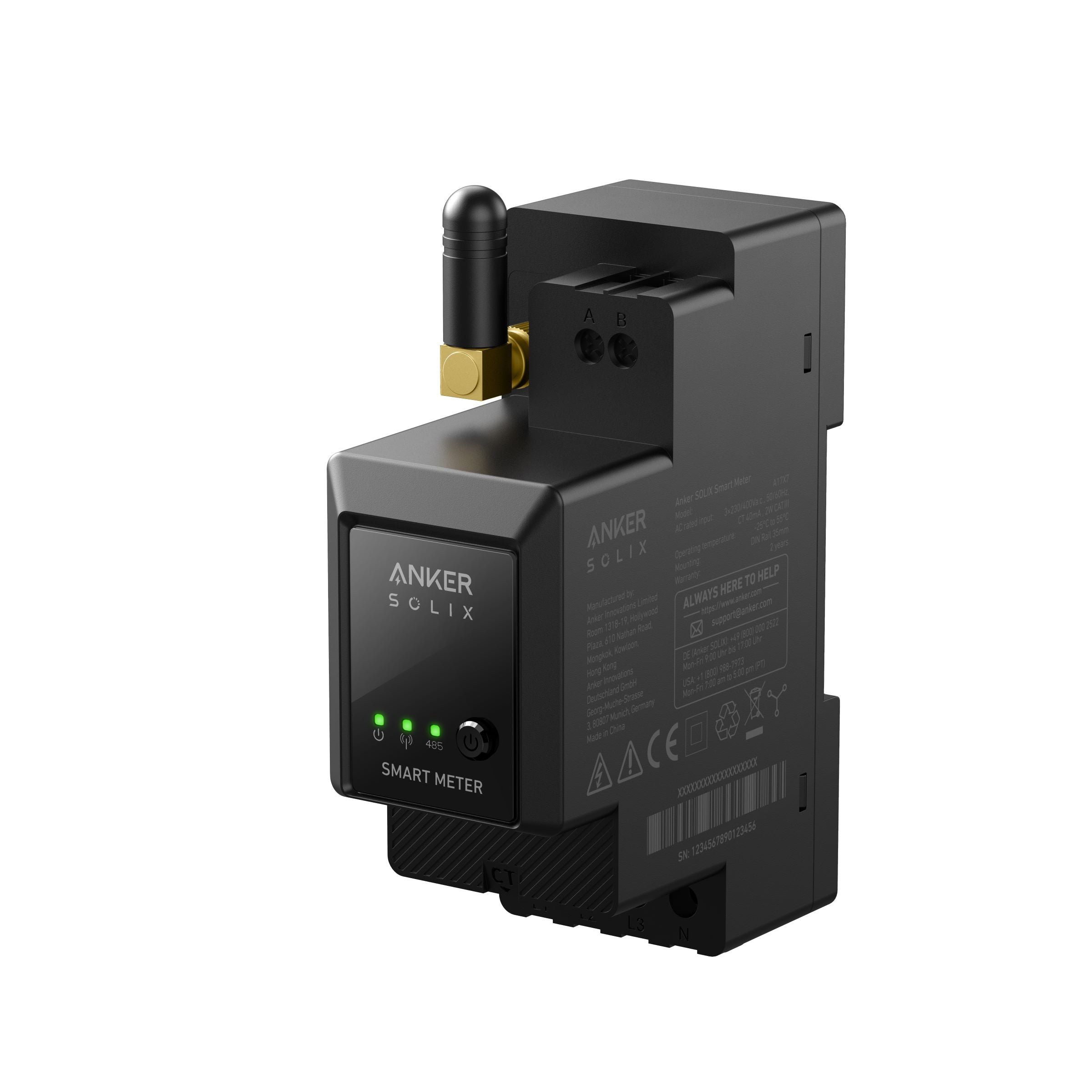 Anker SOLIX Solarbank 2 E1600 Pro BKW Bundle (mit Smart Meter / 1-5 Zusatzakkus BP1600 / 1-4 Solarpanels (JA Solar 445 Wp)