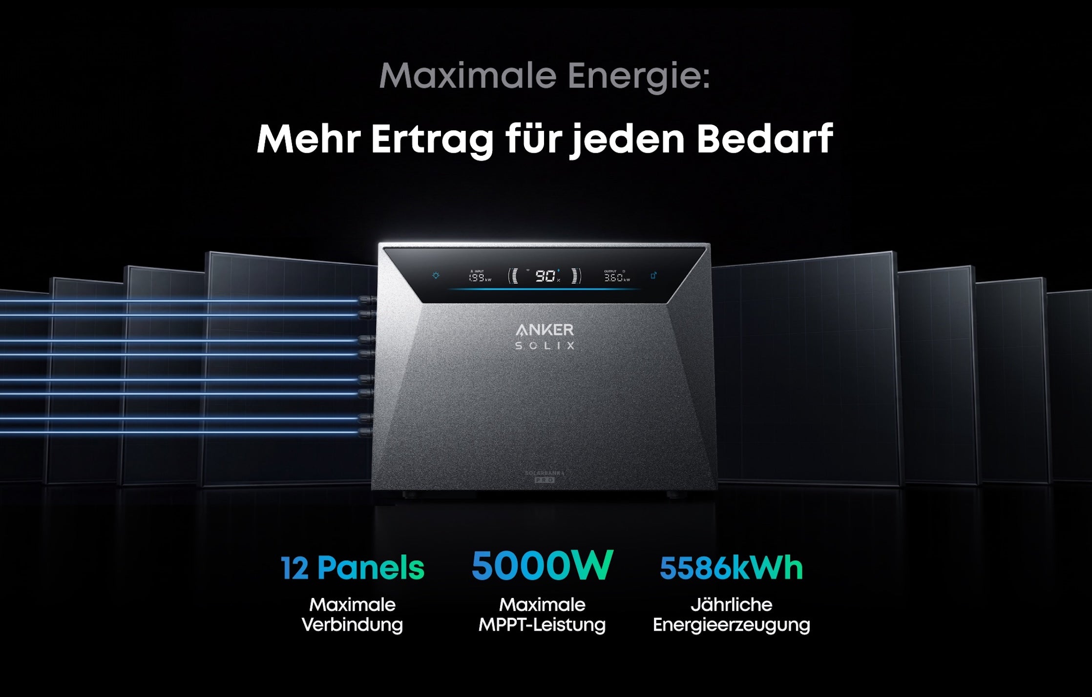 Anker SOLIX Solarbank 4 E5000 Pro