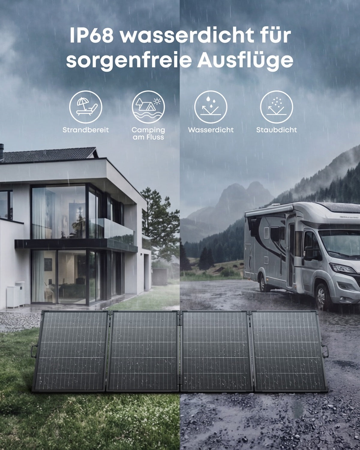 Anker SOLIX PS400 Gen. 2 Bifaziales tragbares Solarpanel