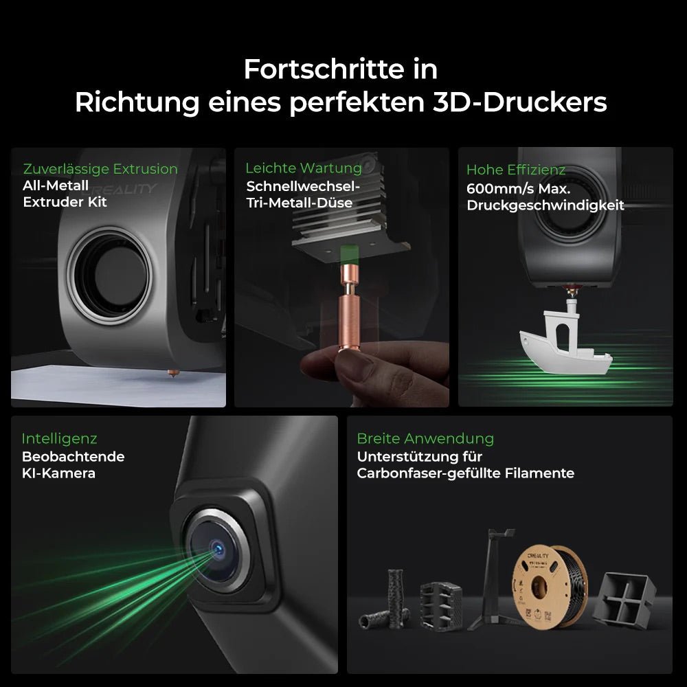 Creality Creality K1C CoreXY - 3D - Drucker – XYZ – Bild 7
