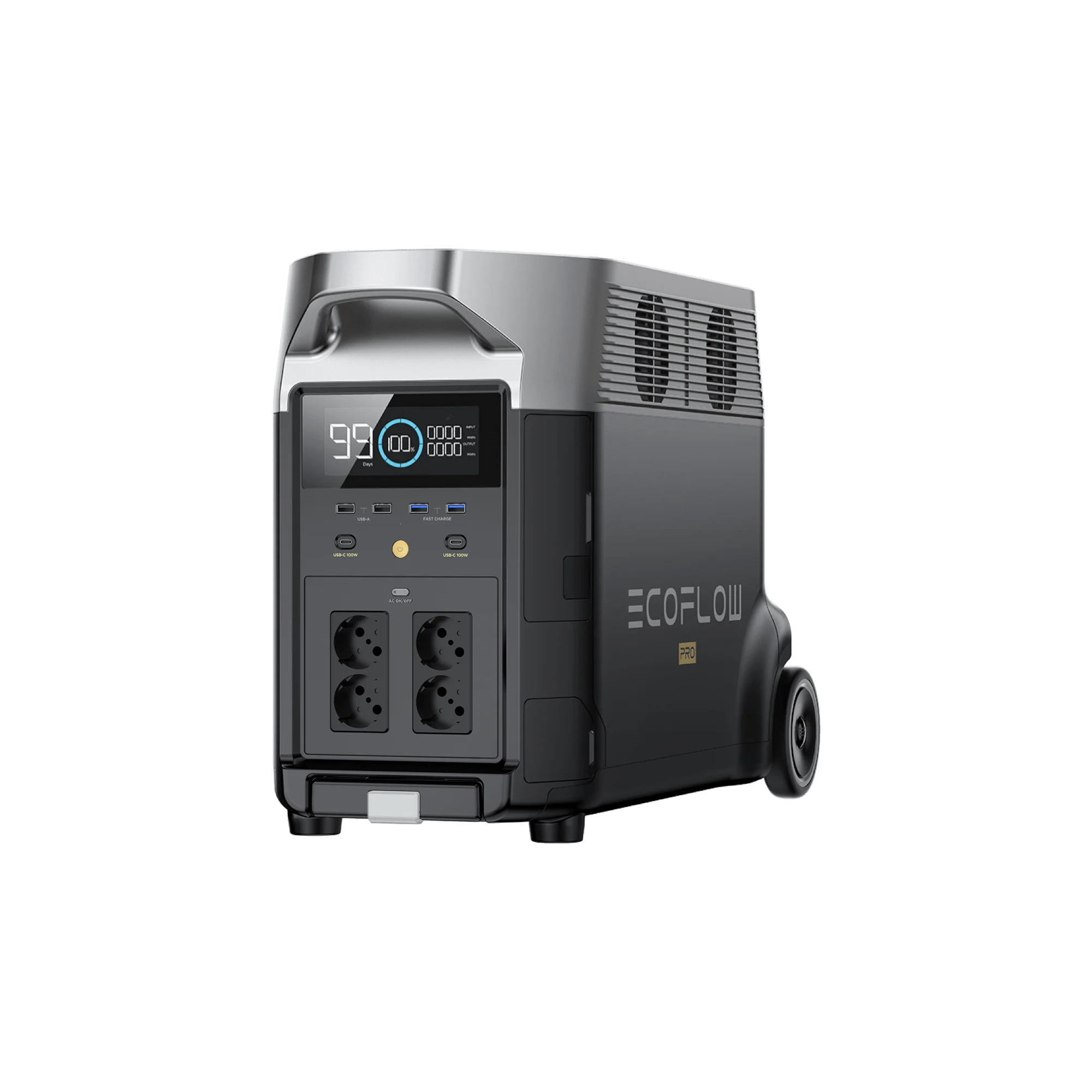 EcoFlow Delta Pro Powerstation 3600 Wh Leihgerät