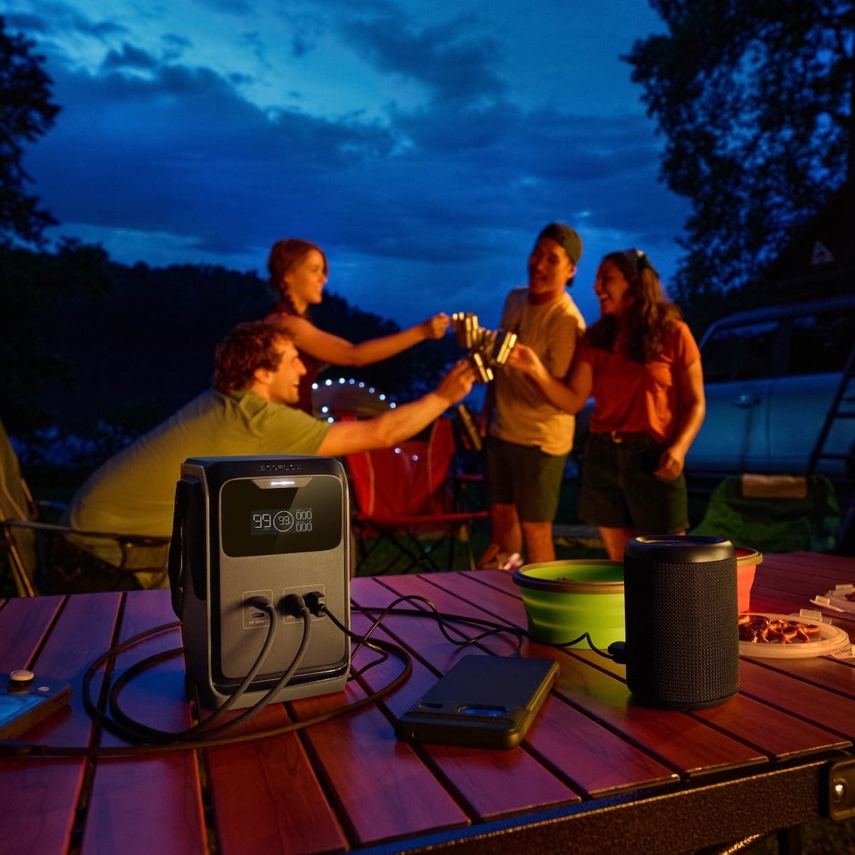EcoFlow TRAIL 200 DC Tragbare Powerstation 192 Wh