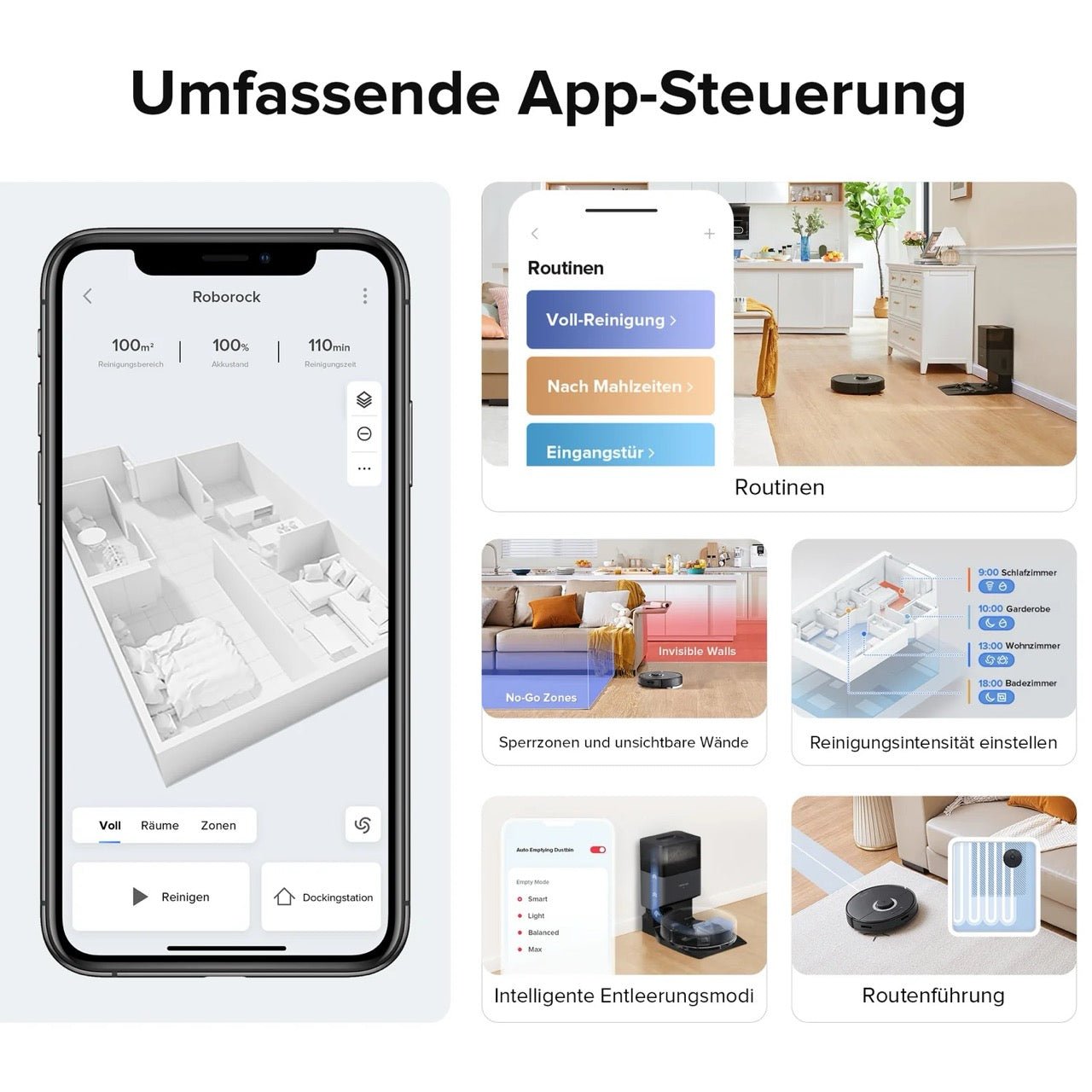 ROBOROCK Roborock Q7 Max+ Saug - Wischroboter mit Entleerungsstation – Saugroboter – Bild 19