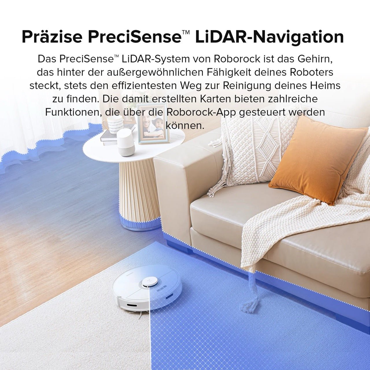ROBOROCK Roborock Q7 Max+ Saug - Wischroboter mit Entleerungsstation – Saugroboter – Bild 4