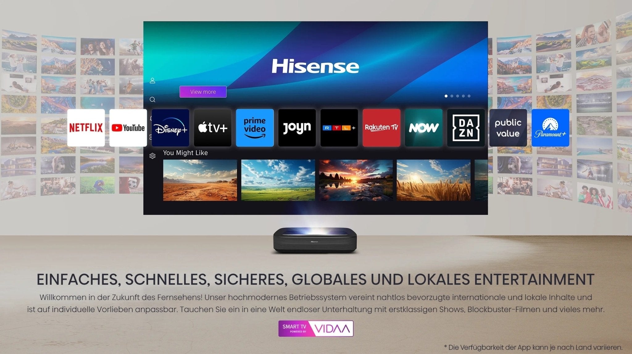 Hisense Hisense PL2 Laser Cinema 4K Ultra HD B - Ware – Laser TV – Bild 9