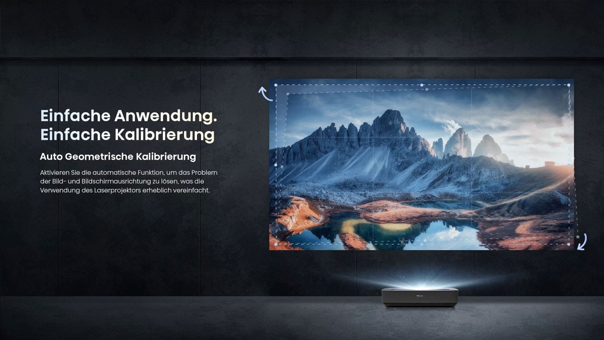 Hisense Hisense PL1 Laser TV Ultrakurzdistanz - Beamer – Laser TV – Bild 12