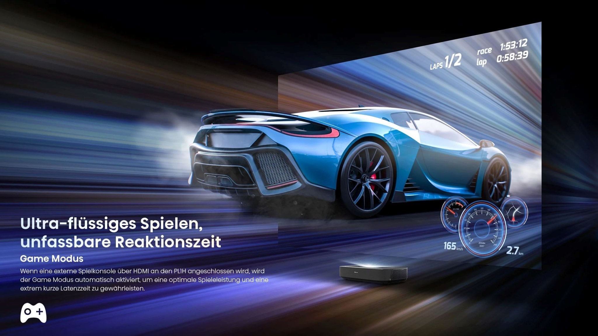 Hisense Hisense PL1 Laser TV Ultrakurzdistanz - Beamer – Laser TV – Bild 13