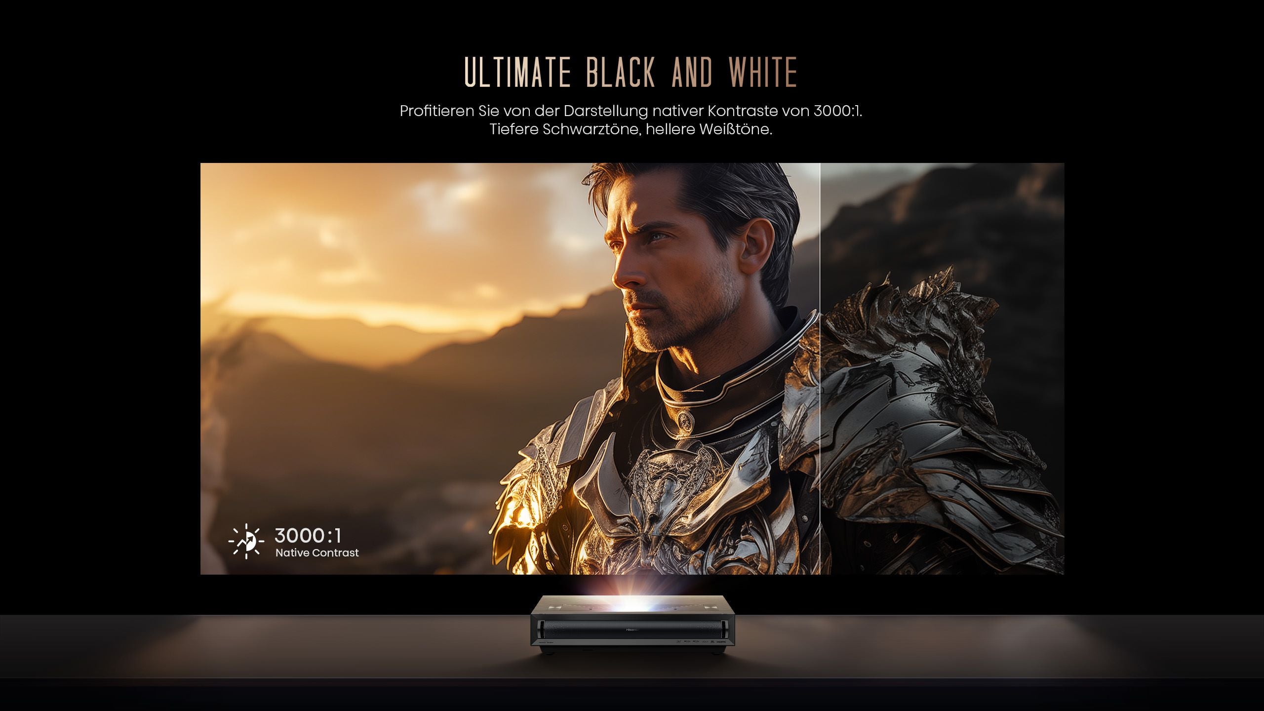 Hisense PX3 PRO Ultrakurzdistanzbeamer- Laser TV