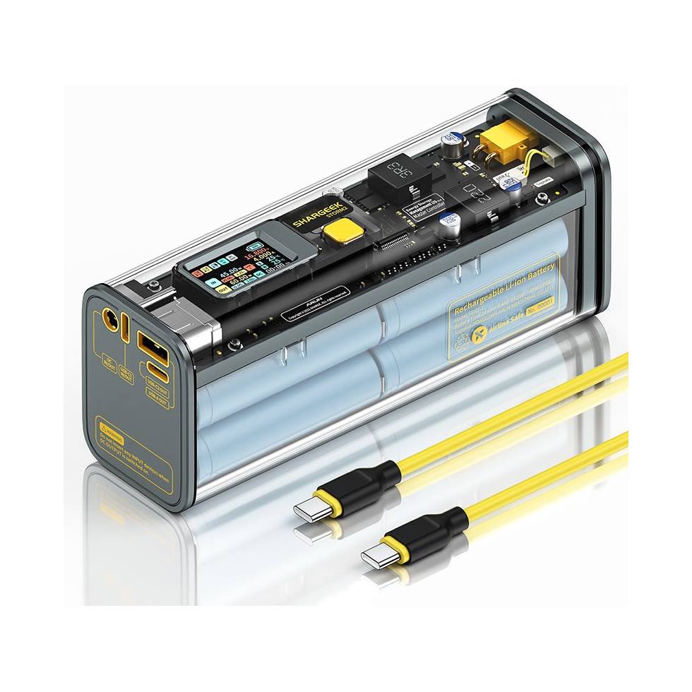 Sharge Shargeek 100 PowerBank 100W (Storm²) – Akku - Powerbank – Bild 6