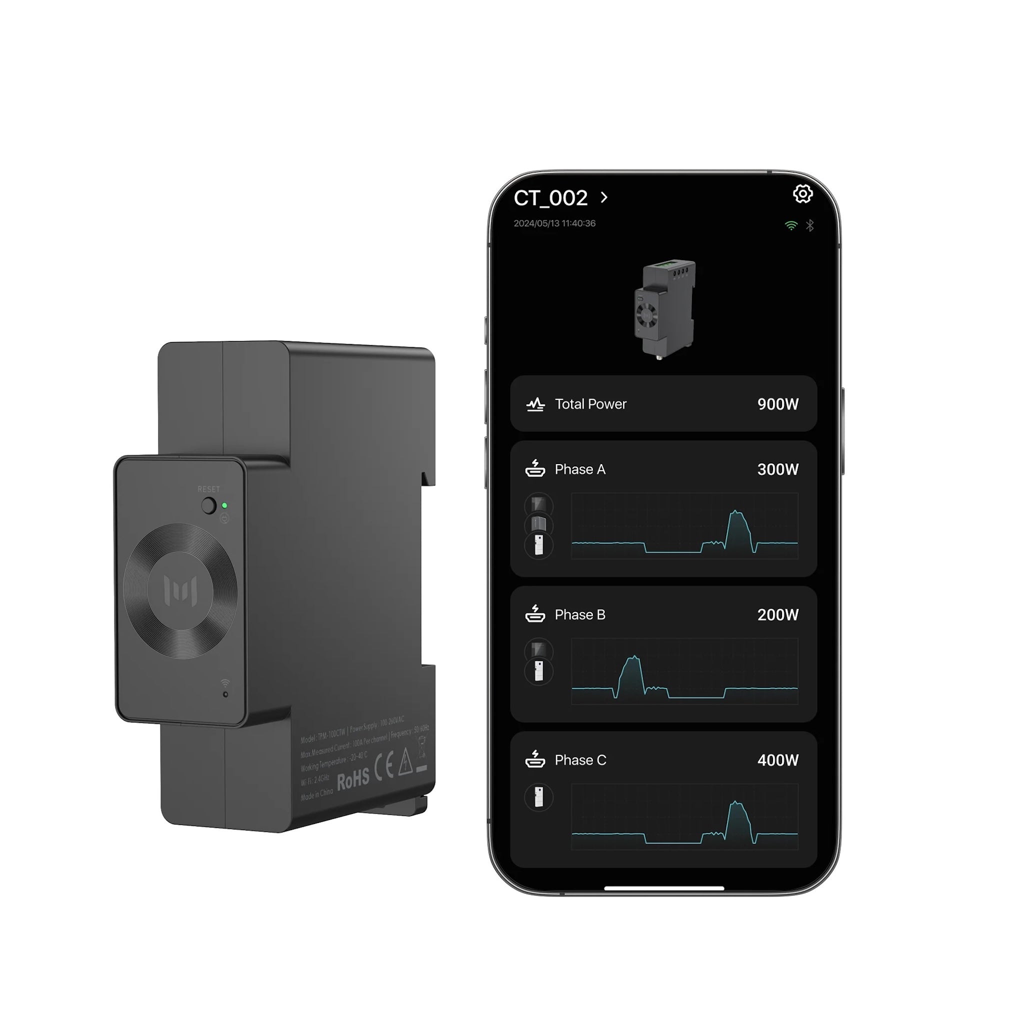 Marstek CT002 V1 3-Phasen Smart Meter