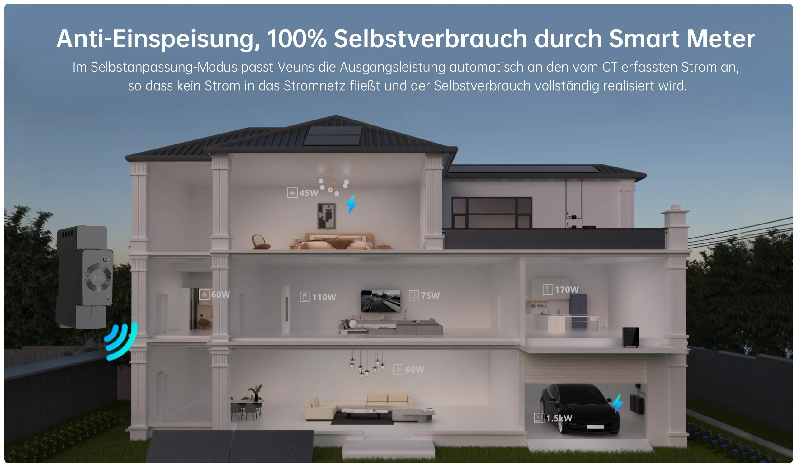 Marstek VENUS E 2.0 5,12 kWh AC-gekoppelter AIO Solarspeicher On/Offgrid