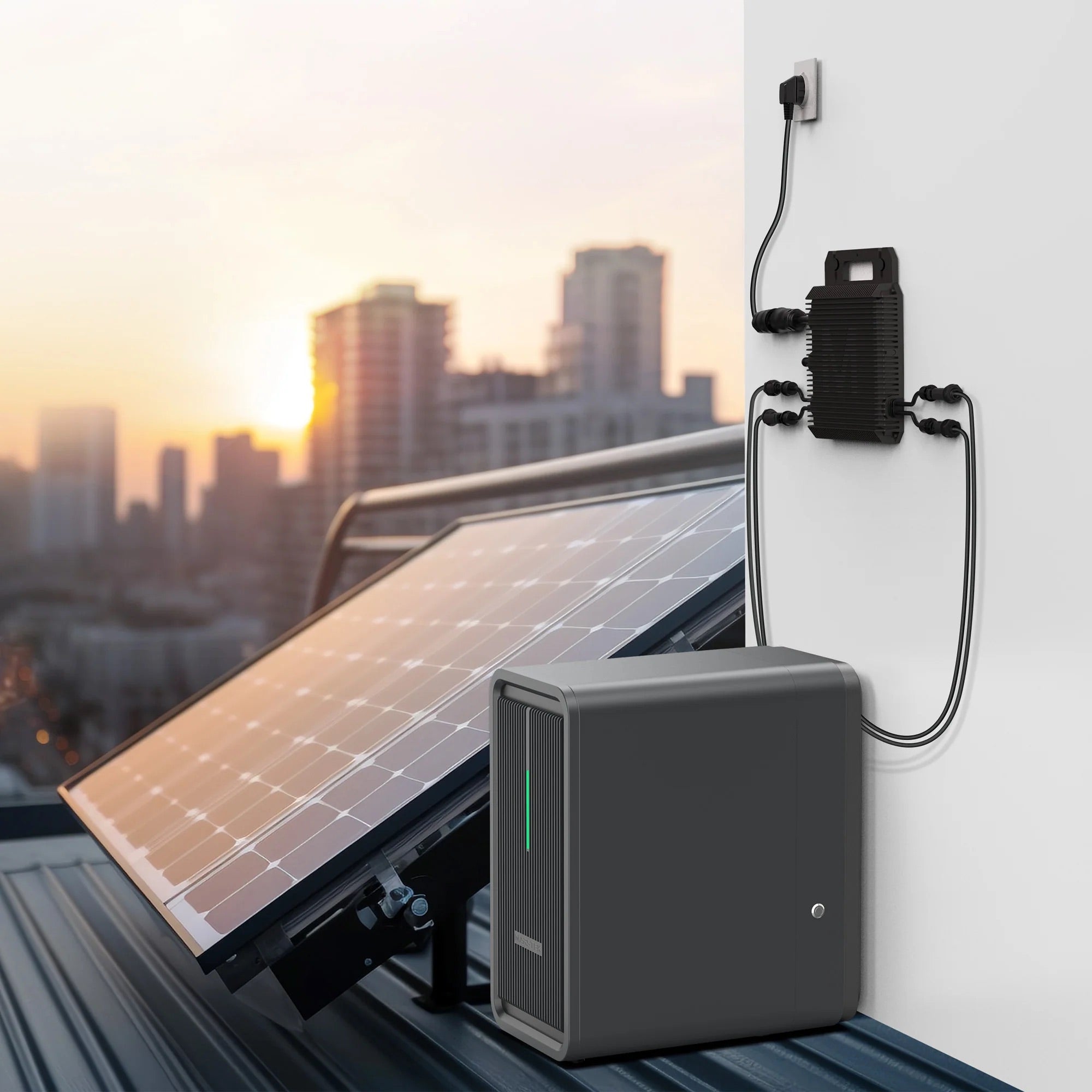 Marstek Marstek B2500 - D Speicher Balkonkraftwerk 2240 Wh PV - Eingang 2*800W – Akku – Bild 4