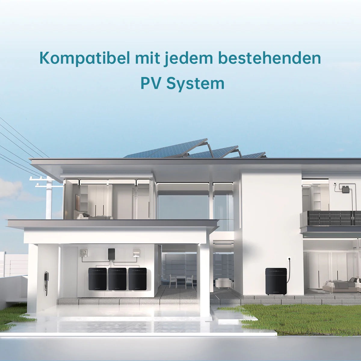 Marstek VENUS E 3.0 5,12 kWh AC-gekoppelter Solarspeicher On/Offgrid