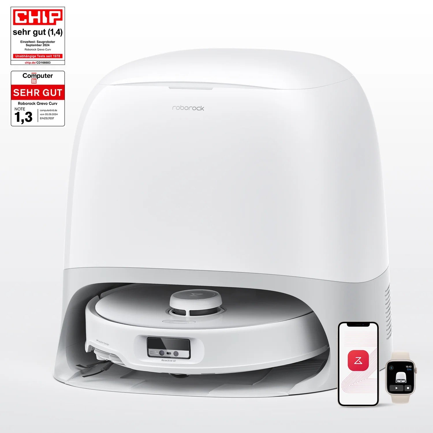 Roborock Qrevo Curv Saugroboter