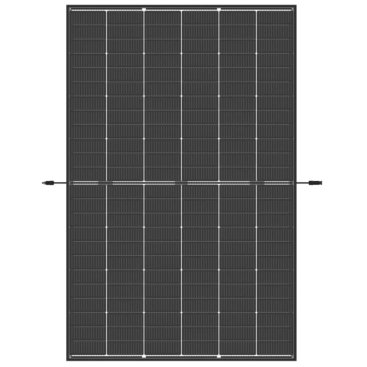 Trina Vertex S+ 445W N-Type Bifaziales Dual Glass PV-Modul - Triple-Cut 1500V (Transparent) 1/18/36 Stück