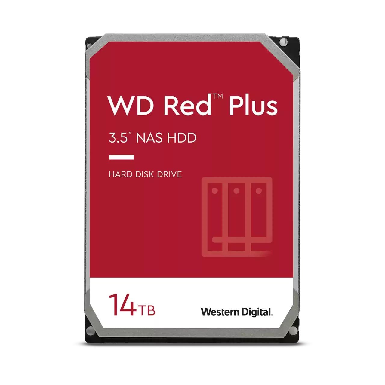 Western Digital WD Red Plus 1 - 14 TB NAS - Festplatte – – Bild 7