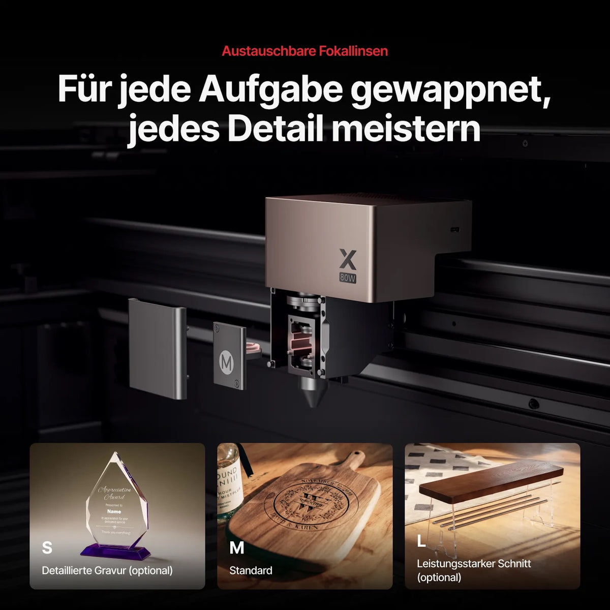 xTool P3 80W CO2-Laserschneider mit intelligenter Automatisierung
