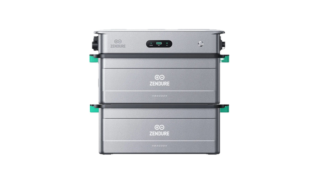 Zendure SolarFlow 2400 AC Wechselrichter mit 1-5 AB3000X Zusatzbatterien