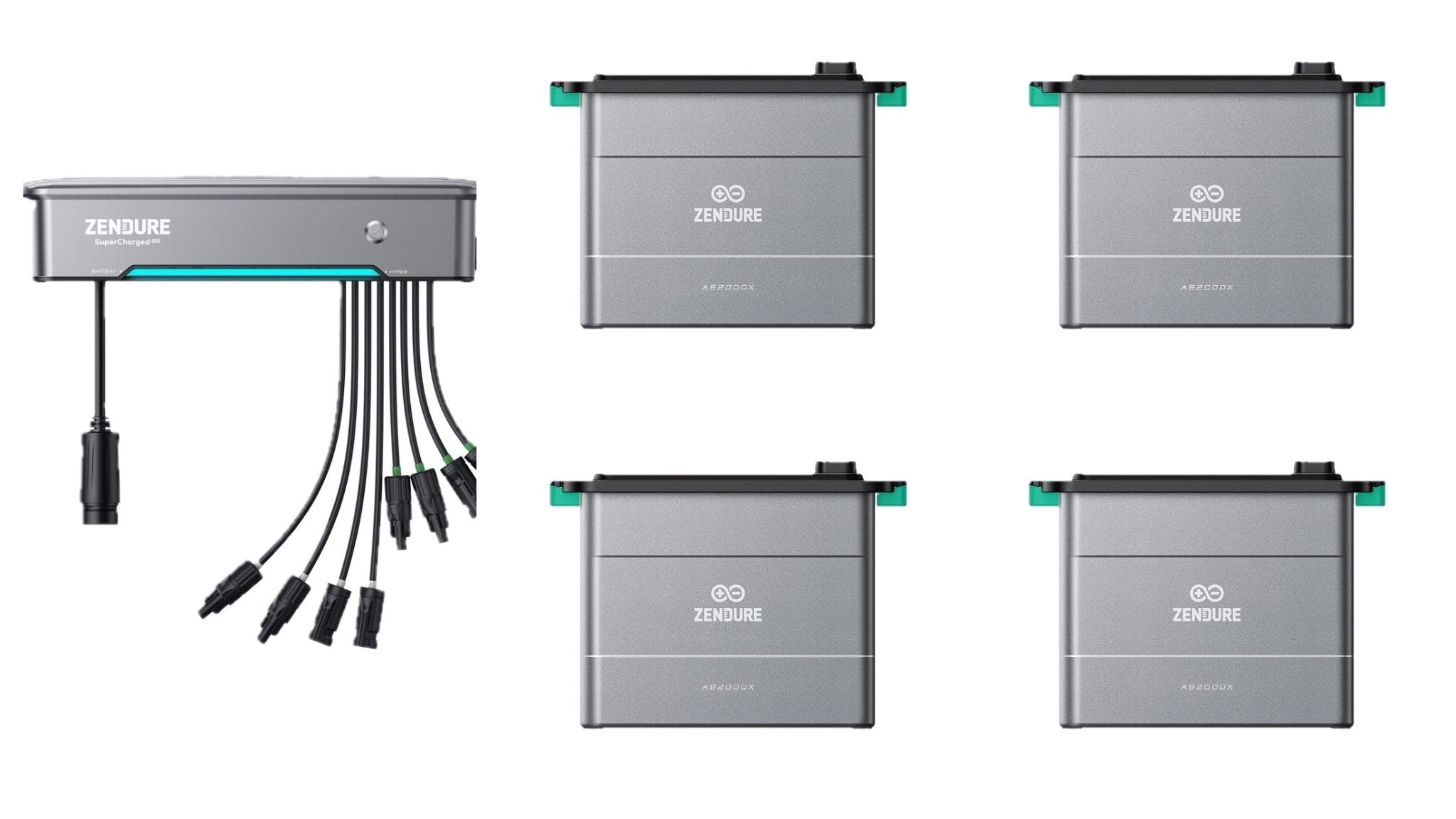 Zendure Zendure SolarFlow Bundle Hybrid Inverter Hyper 2000 + Zusatzbatterie AB2000X – Akku – Bild 4