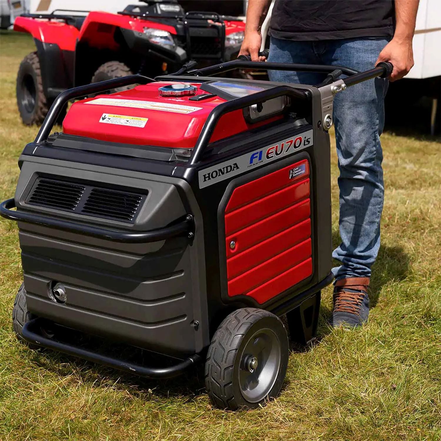 Honda EU 70is Inverter Stromerzeuger - 1x CEE 32A + 2x CEE 16A