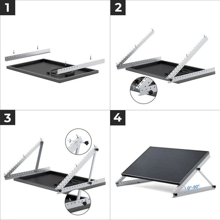 EcoFlow 28° Kipphalterung für Solarmodule