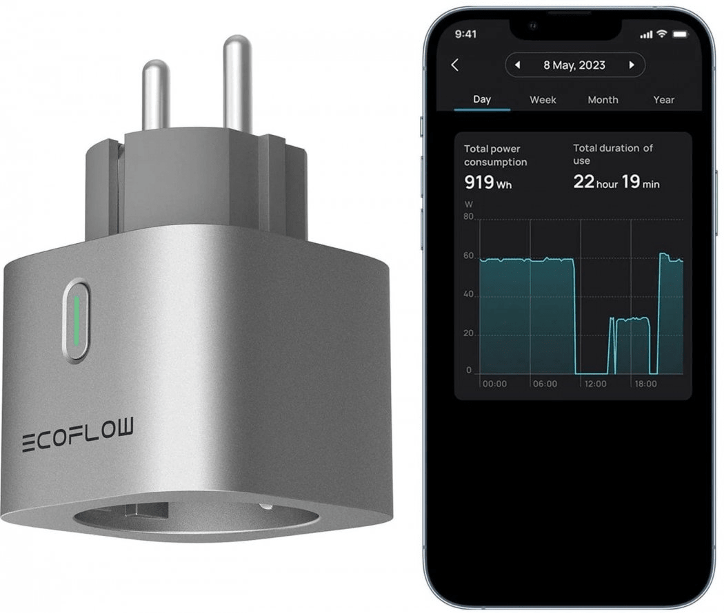ECOFLOW EUROPE S.R.O. EcoFlow Smart Plug WLAN - Steckdose B - Ware – Steuerung – Bild 2