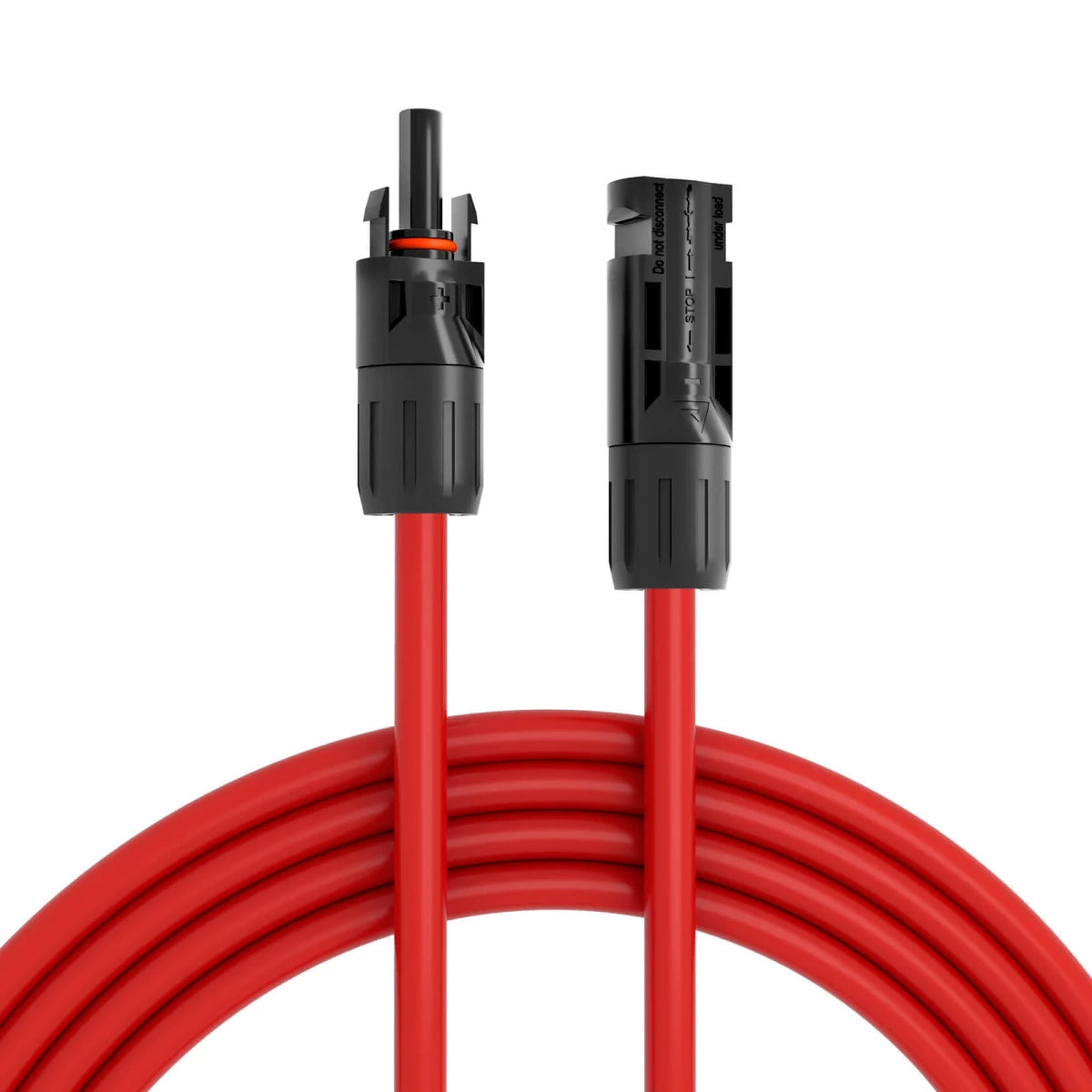 hb-digital câble d'extension de câble solaire compatible MC4 6mm² 8 AWG rouge/noir