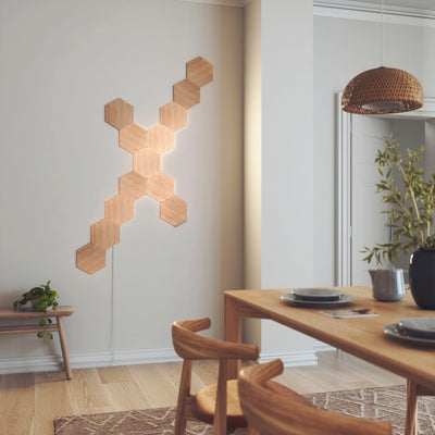 Nanoleaf Nanoleaf Elements Hexagon Wood – Lichtpanele – Bild 12