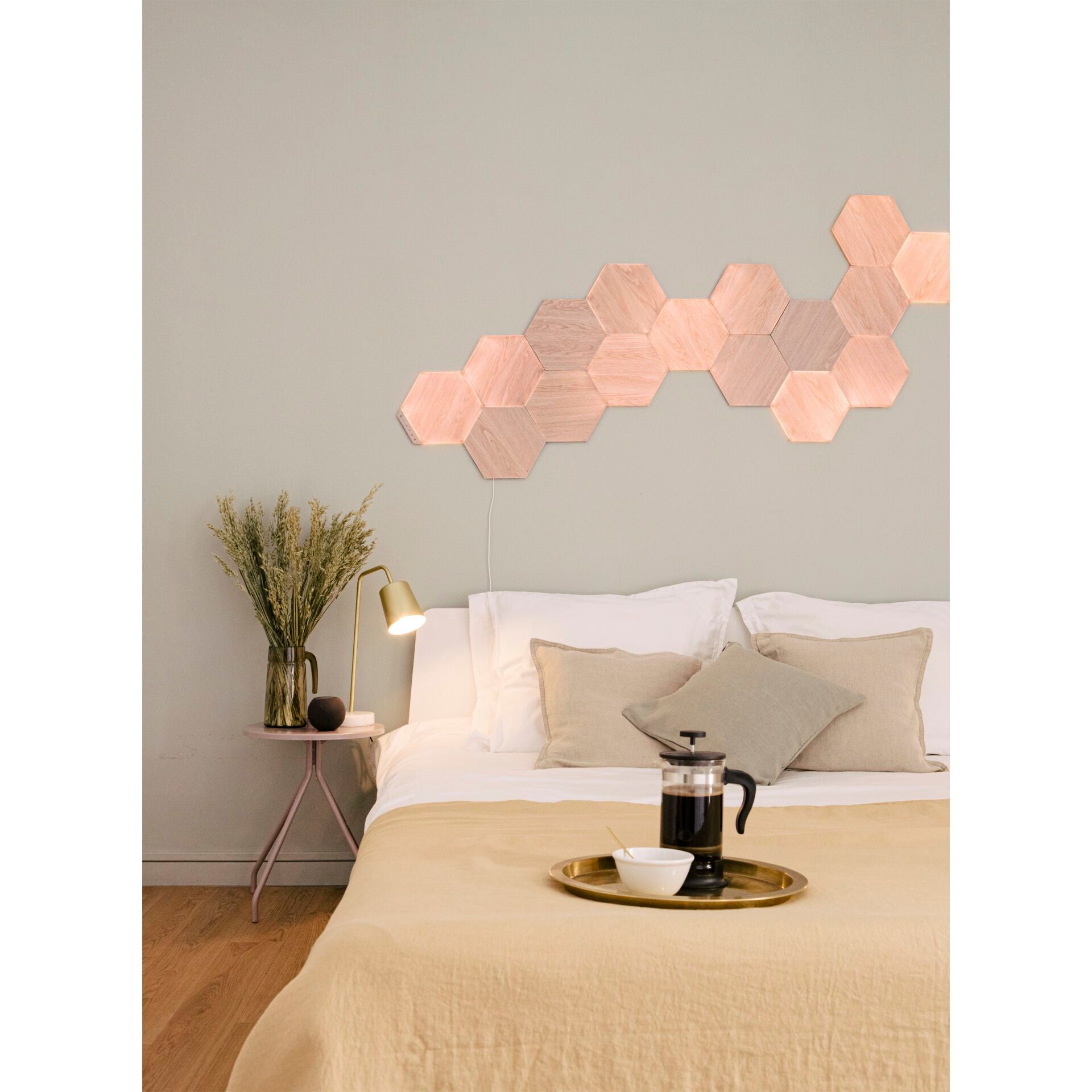 Nanoleaf Nanoleaf Elements Hexagon Wood – Lichtpanele – Bild 8