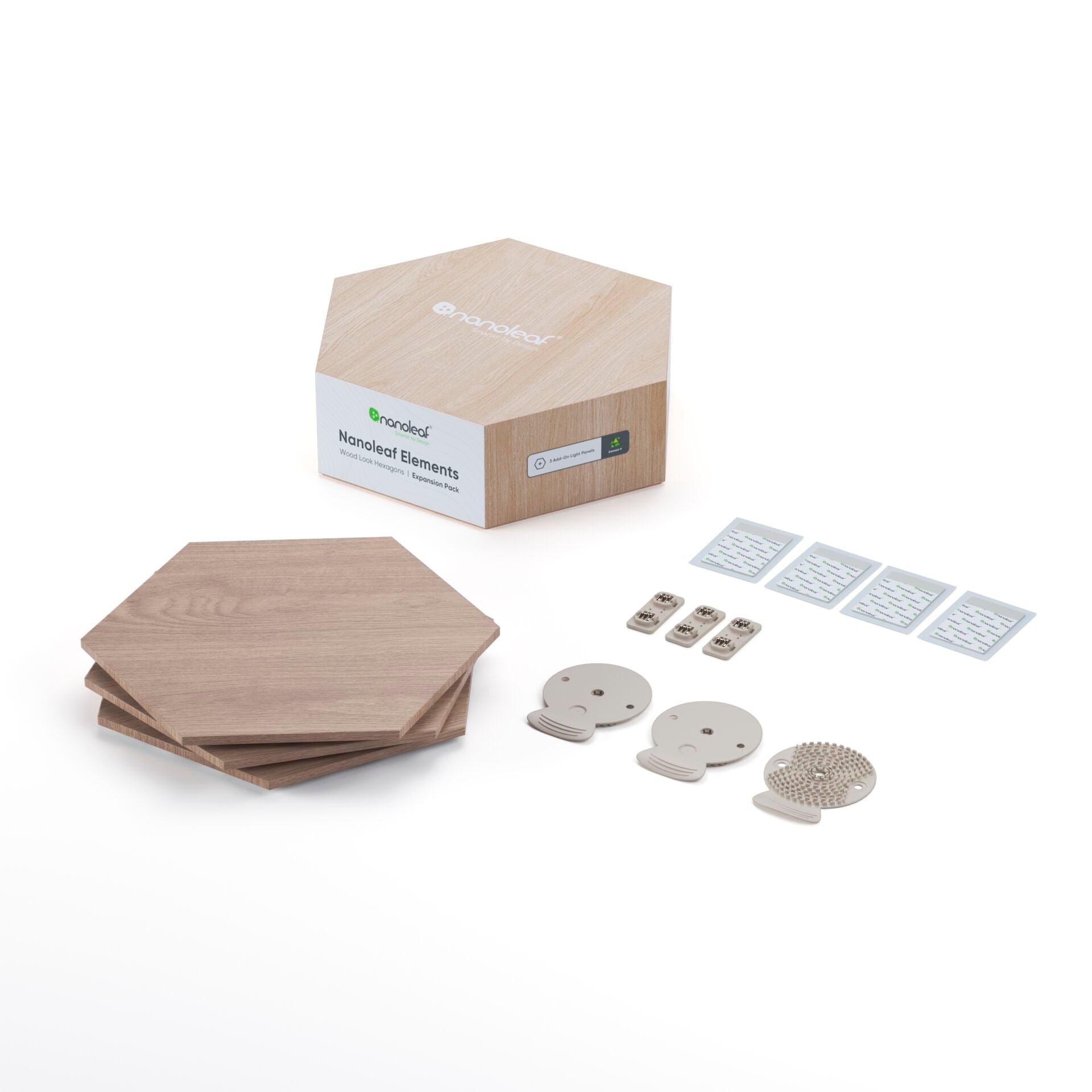 Nanoleaf Elements Hexagon Wood