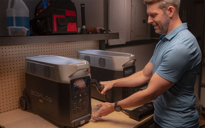 EcoFlow Delta Pro Powerstation 3600 Wh Leihgerät