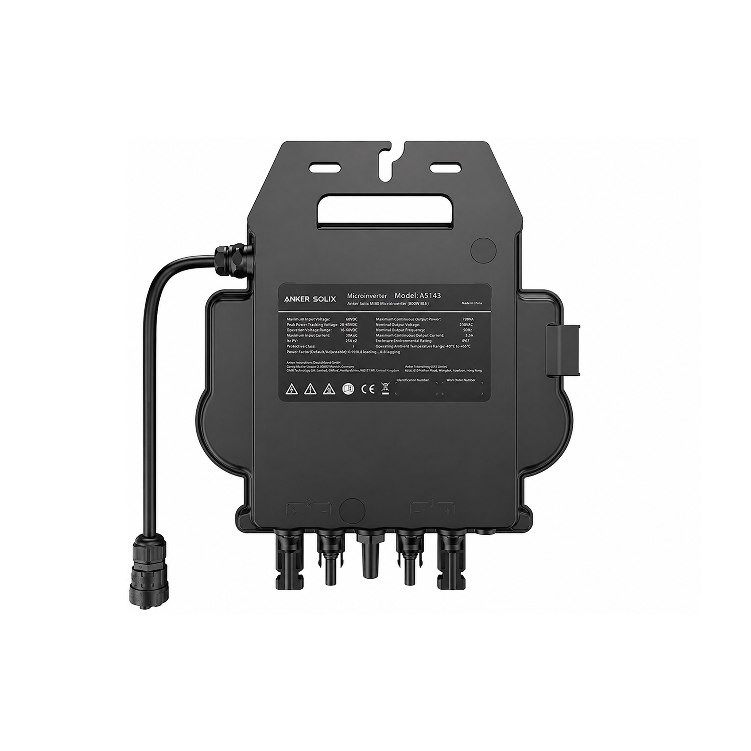 ANKER SOLIX MI80 800W Mikrowechselrichter