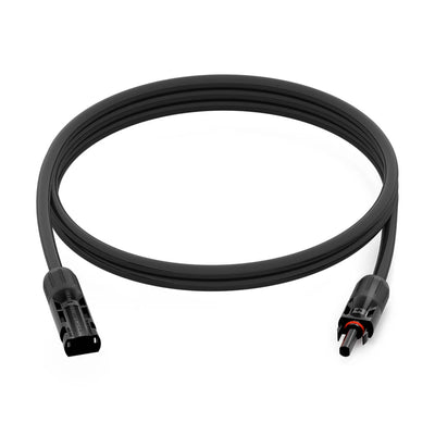 HB - Digital GmbH hb - digital Solarkabel Verlängerungskabel MC4 - Kompatibel 6mm² 8 AWG Rot/Schwarz – – Bild 4