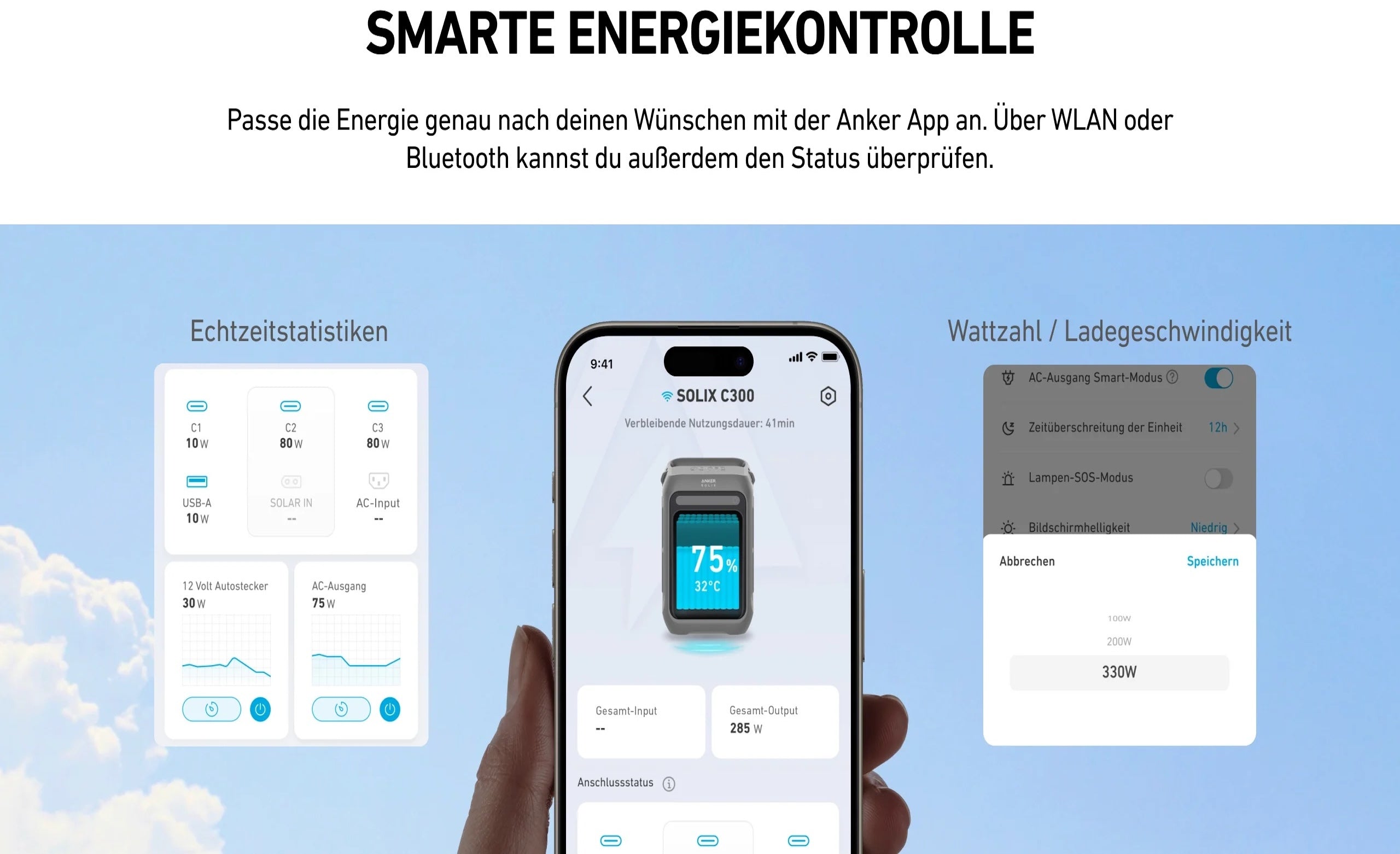 Anker SOLIX C300X AC Powerstation