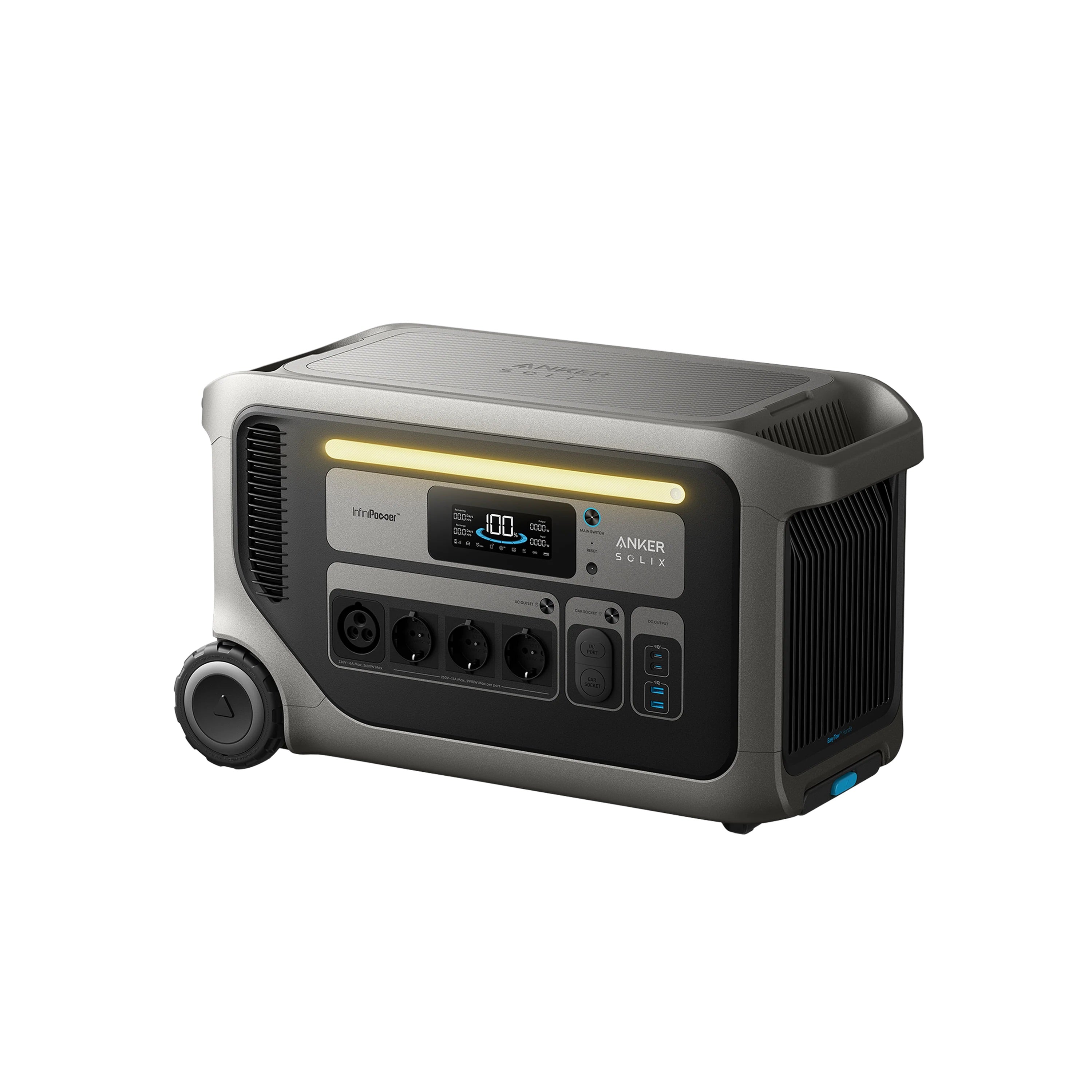 Anker SOLIX F3000 Powerstation 3072 Wh LiFePO4 Akku 3600 W