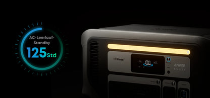 Anker SOLIX F3000 Powerstation 3072 Wh LiFePO4 Akku 3600 W