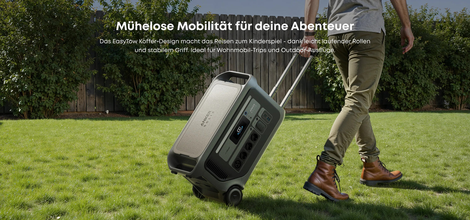 Anker SOLIX F3000 Powerstation 3072 Wh LiFePO4 Akku 3600 W