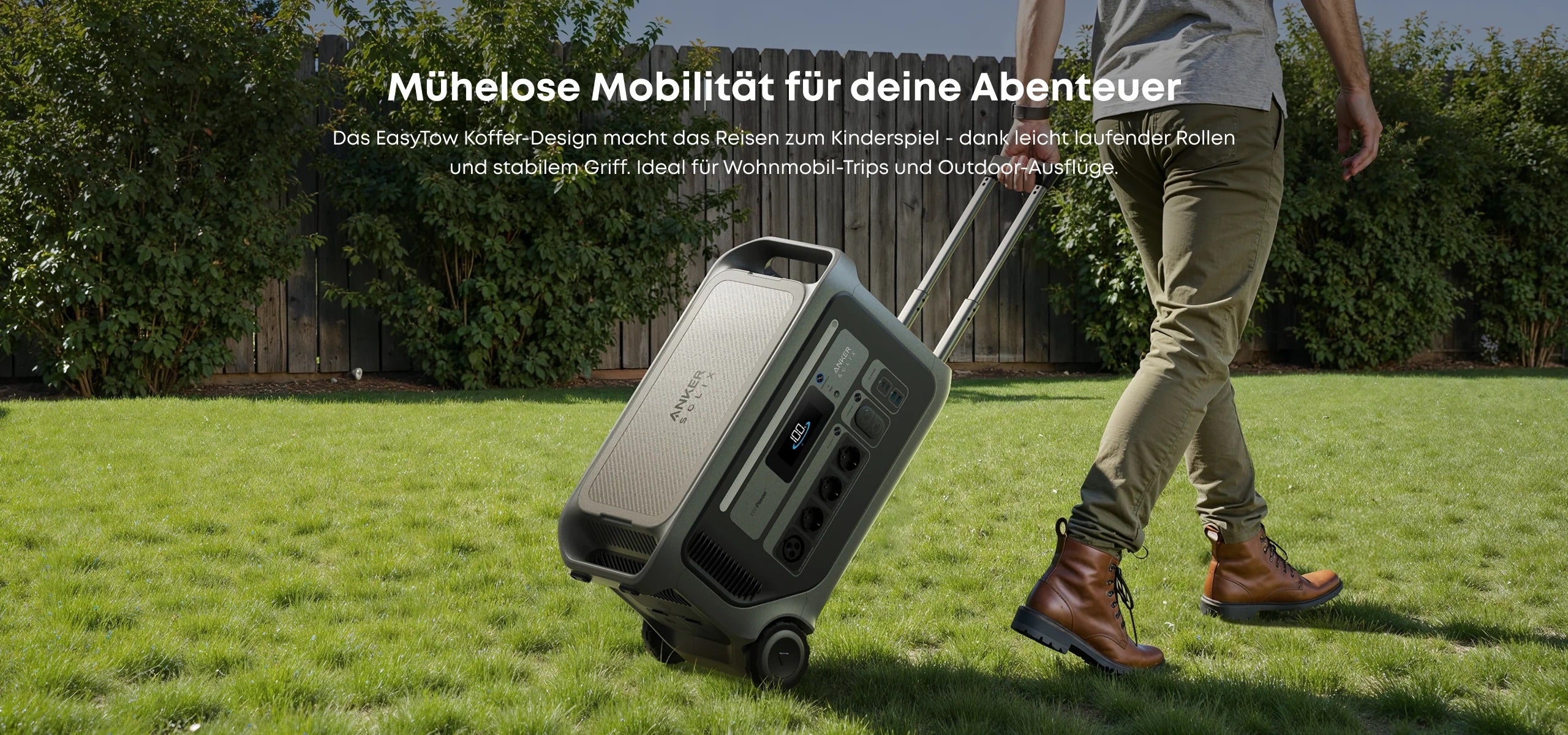 Anker SOLIX F3000 Powerstation 3072 Wh LiFePO4 Akku 3600 W