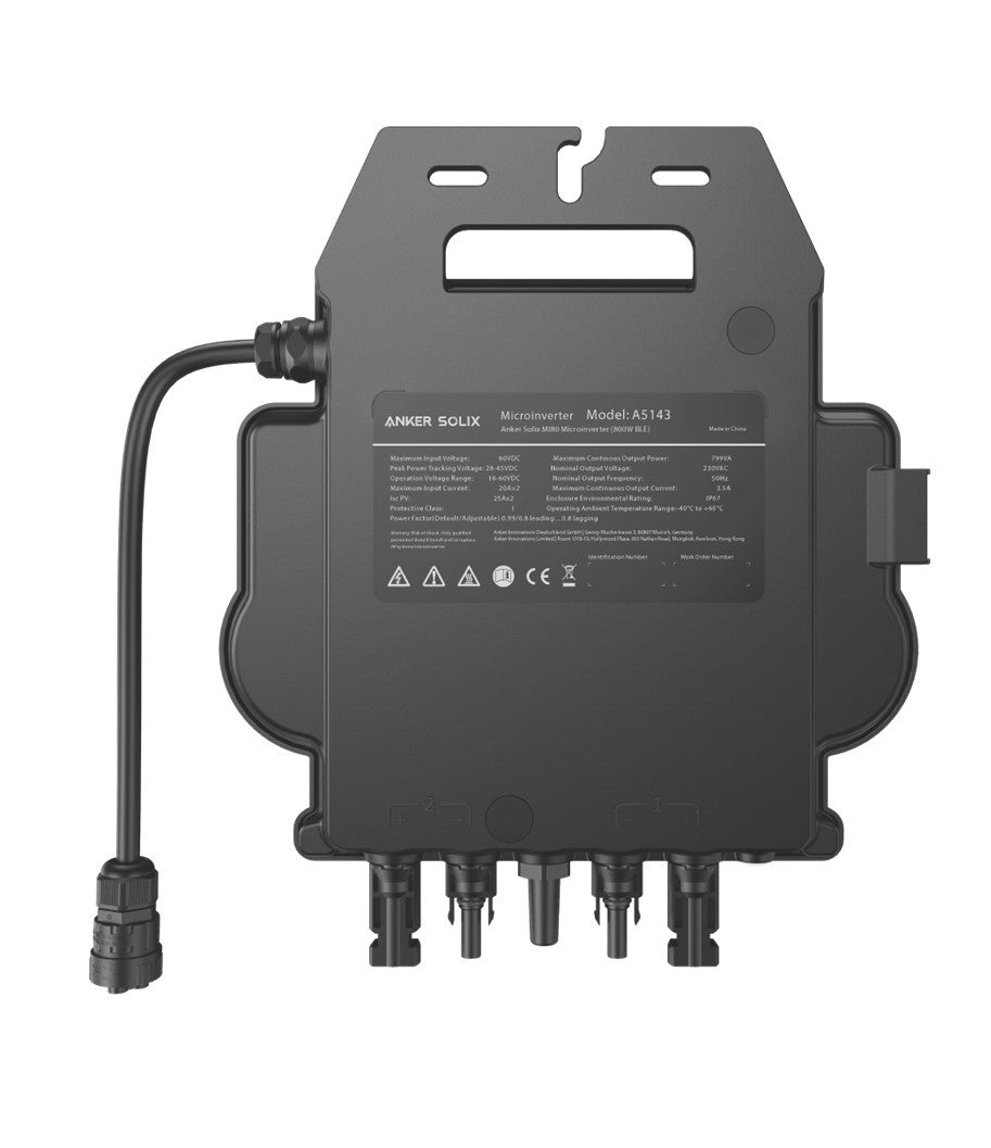 ANKER ANKER SOLIX MI80 800W Mikrowechselrichter – Akku – Bild 4