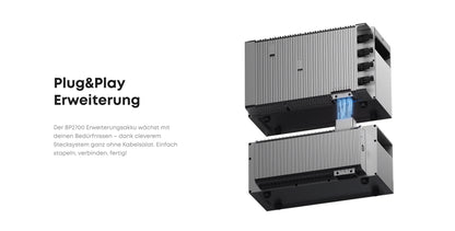 Anker SOLIX Erweiterungsakku 1x bis 5x BP2700 für Solix Solarbank 2 und 3