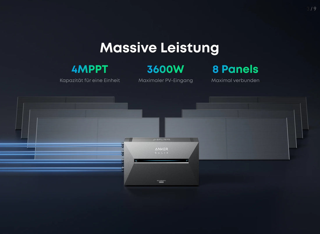 Anker SOLIX Solarbank 3 E2700 Pro BKW Stromspeicher