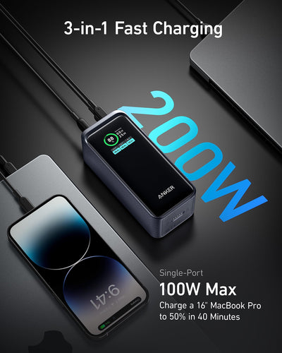 ANKER Prime Powerbank 20.000mAh (200W)