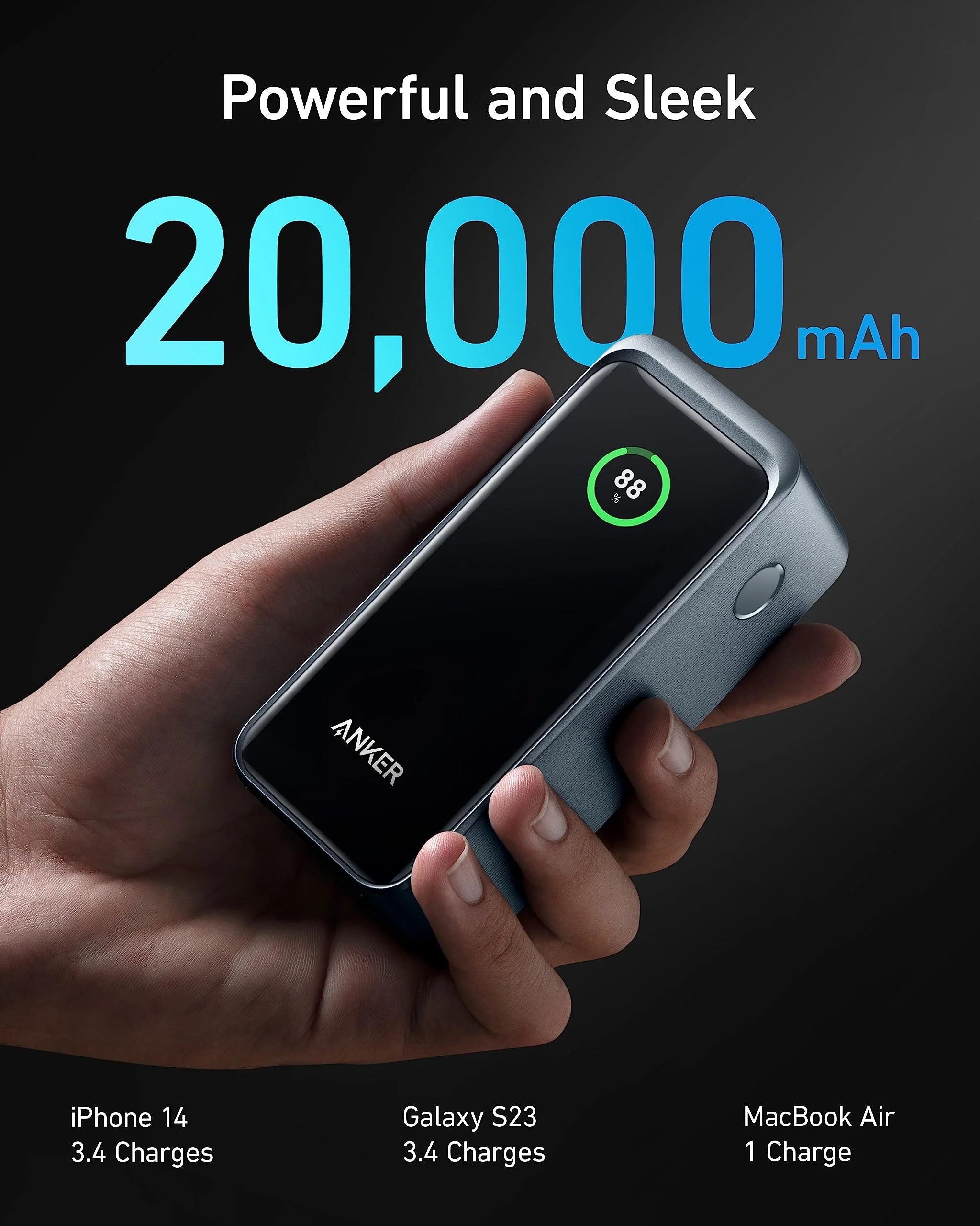 ANKER Prime Powerbank 20.000mAh (200W)