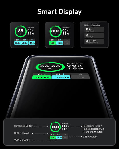 ANKER Prime Powerbank 20.000mAh (200W) B-Ware