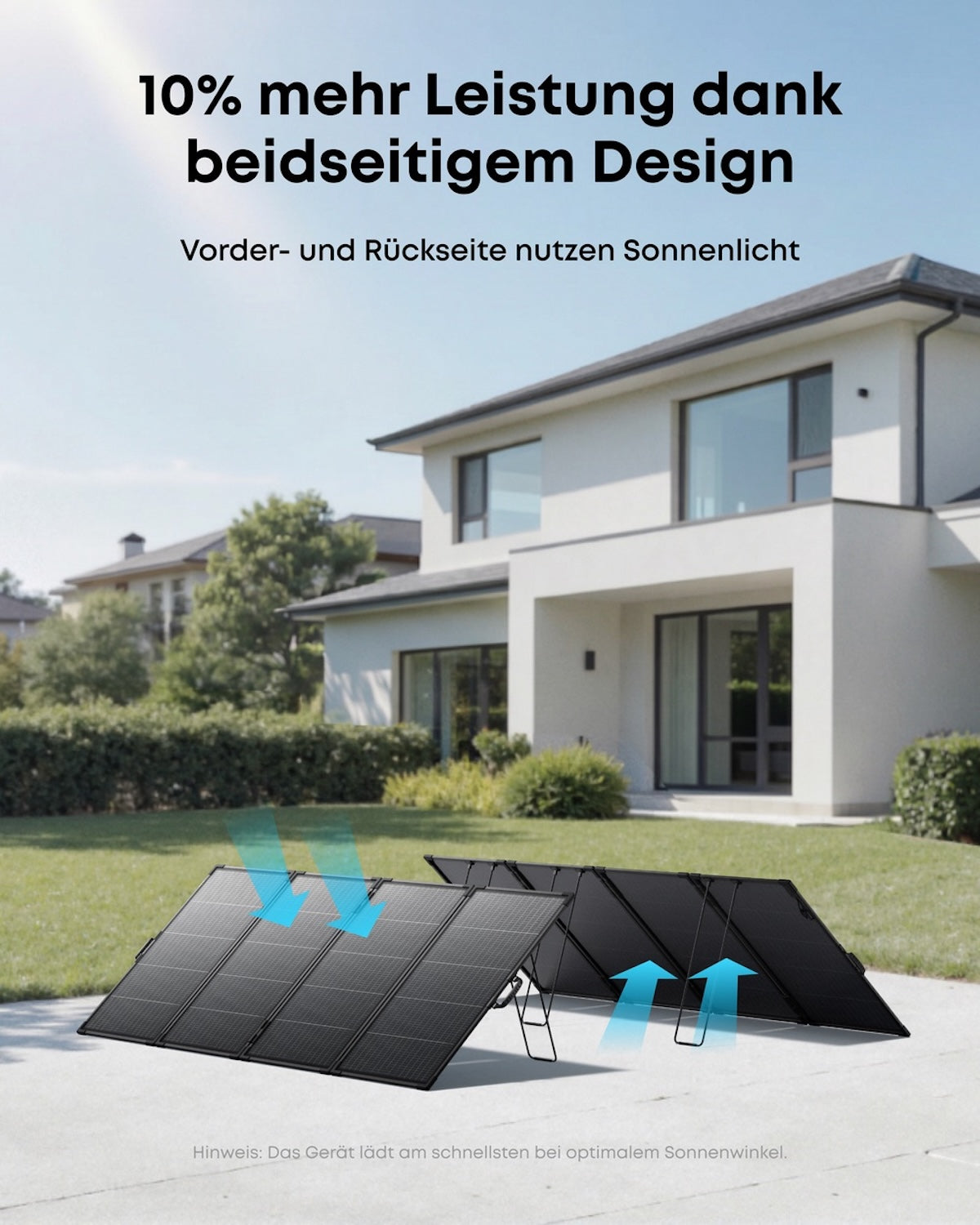 Anker SOLIX PS400 Gen. 2 Bifaziales tragbares Solarpanel